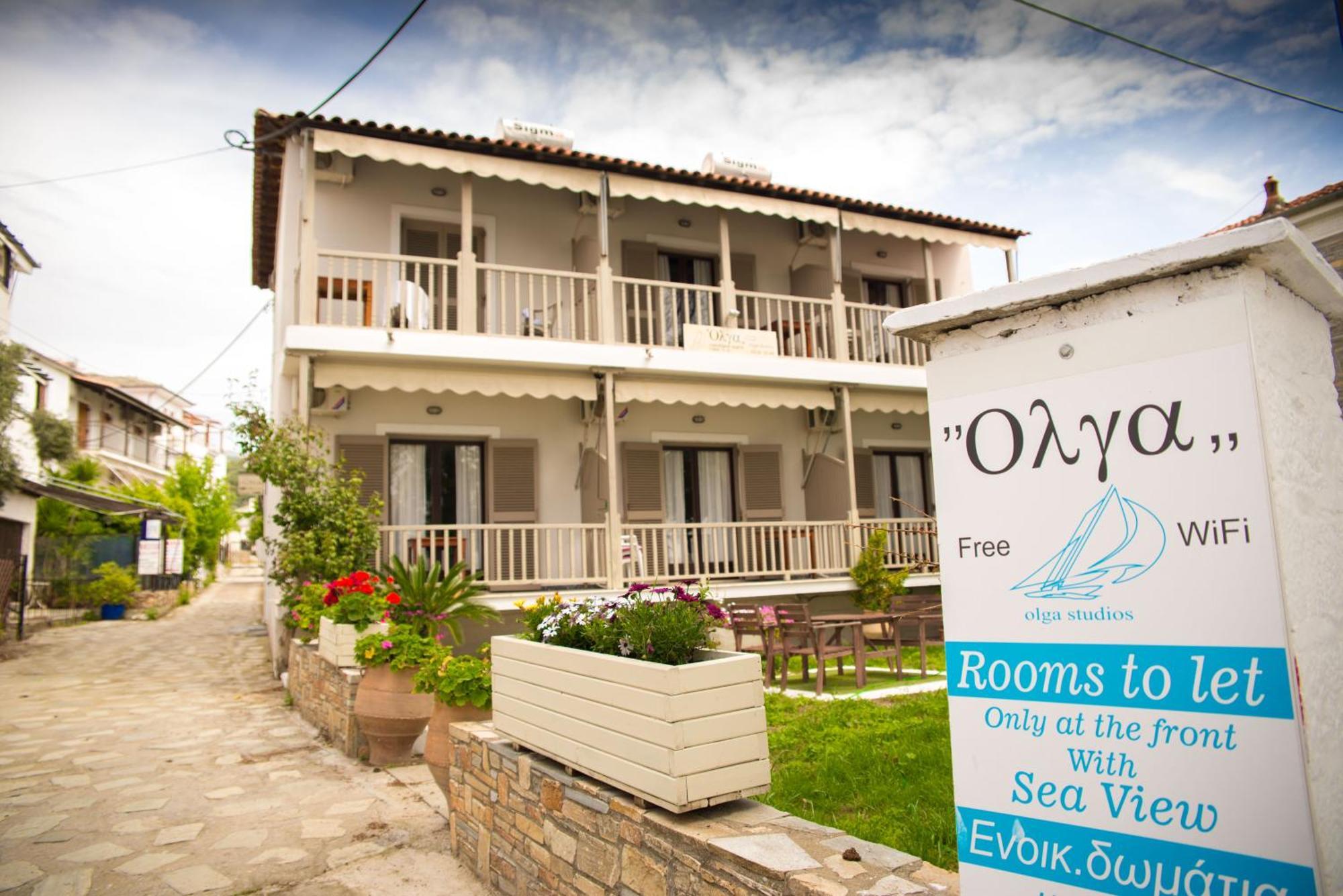 Olga Studios Áfissos Habitación foto